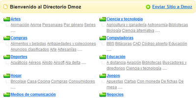 buscador-categorizacion-dmoz